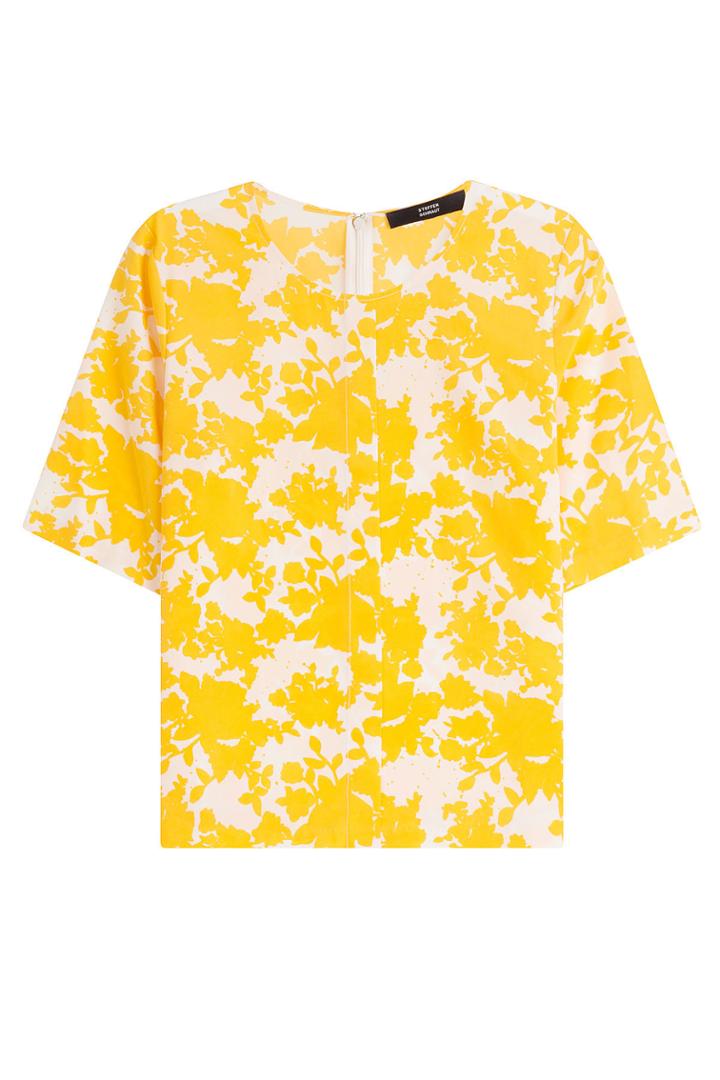 Steffen Schraut Steffen Schraut Printed Silk Top