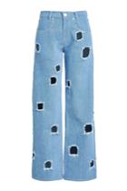 Rejina Pyo Rejina Pyo Straight Jeans With Cut-out Holes