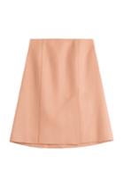 Jason Wu Jason Wu Wool Twill A-line Skirt - Pink