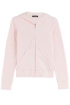 Juicy Couture Juicy Couture Paradise Velour Hoodie - Rose