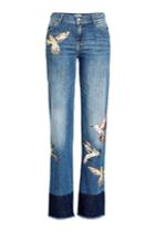 R.e.d. Valentino R.e.d. Valentino Printed Straight Leg Jeans