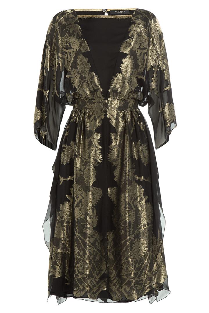 Etro Etro Jacquard Cocktail Dress