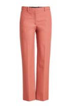 Theory Theory Straight Leg Pants With Cotton