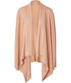 Donna Karan New York Cashmere-blend Draped Front Cardigan