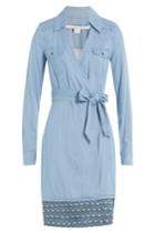 Diane Von Furstenberg Diane Von Furstenberg Denim Dress - Blue