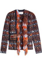 Peter Pilotto Peter Pilotto Fringed Jacket With Wool And Virgin Wool