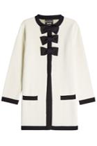 Boutique Moschino Boutique Moschino Cardigan With Virgin Wool And Cotton - White