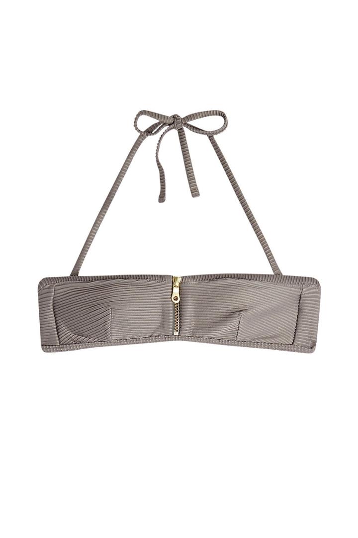 Heidi Klein Heidi Klein Zipped Bikini Top