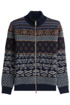 Etro Etro Zipped Wool Jacket - Multicolored