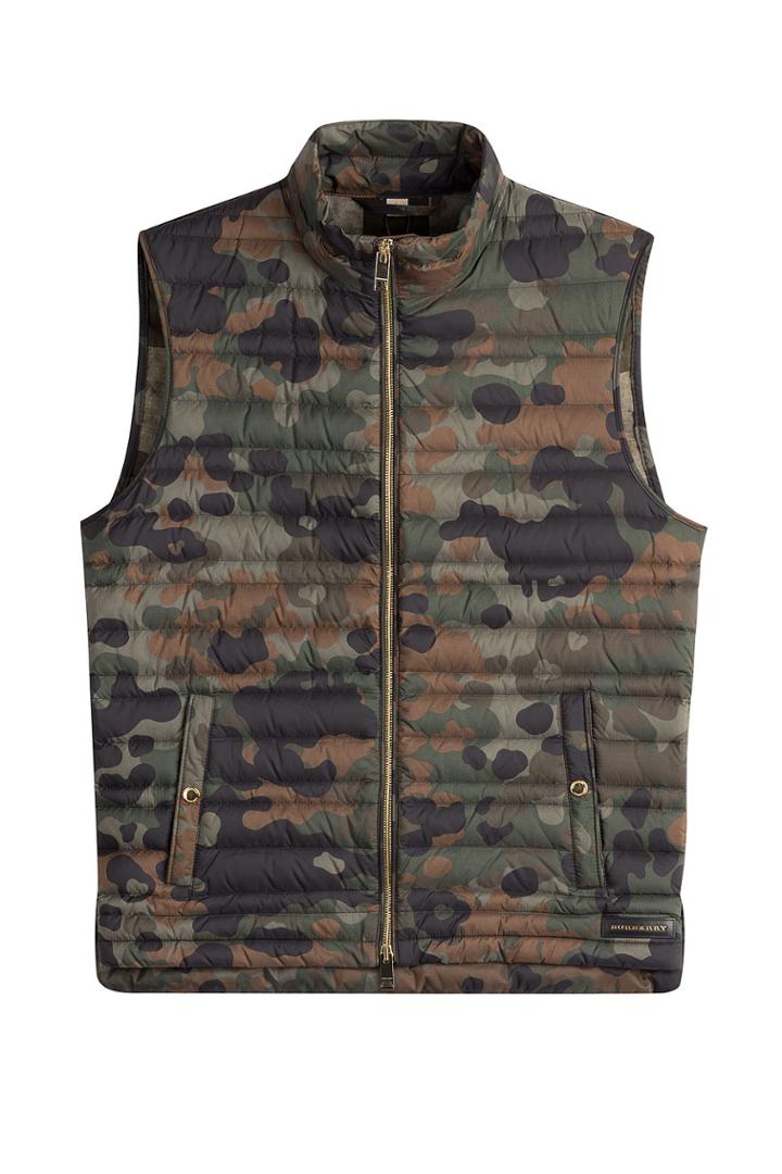 Burberry London Burberry London Printed Down Vest