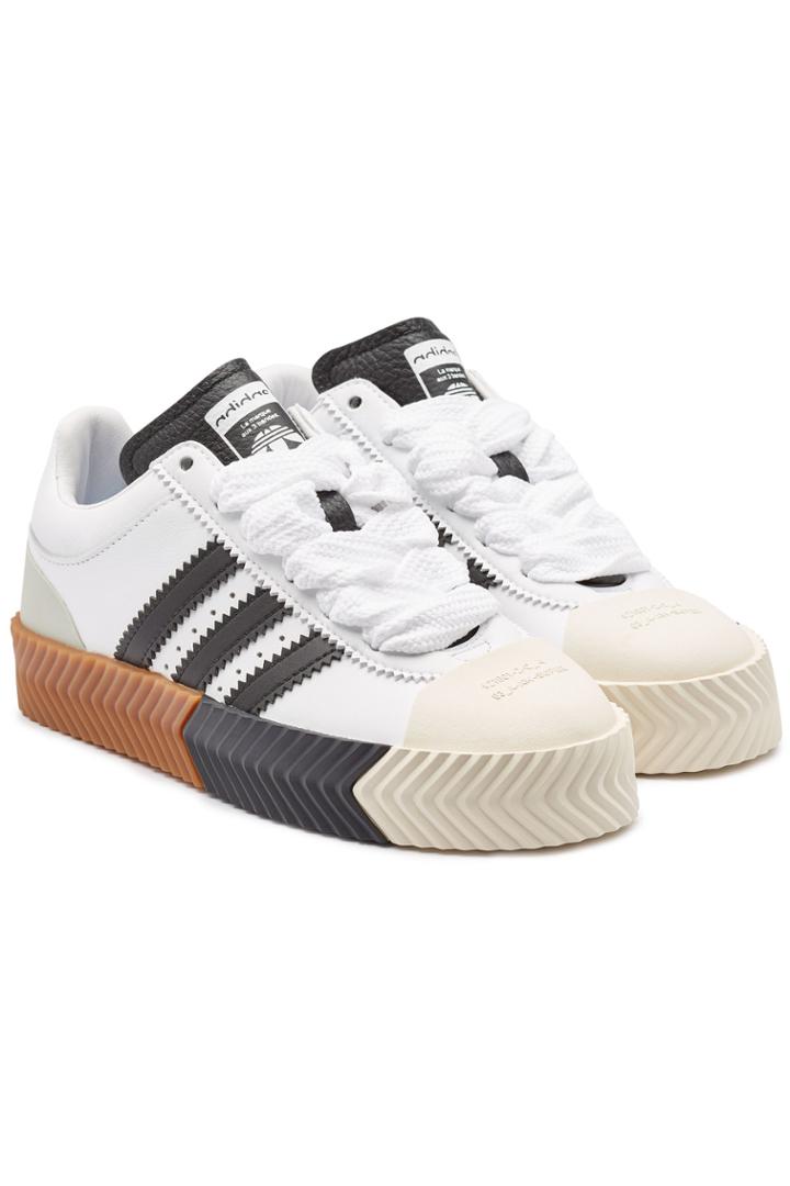 Adidas Originals By Alexander Wang Adidas Originals By Alexander Wang Aw Skate Super Leather Sneakers