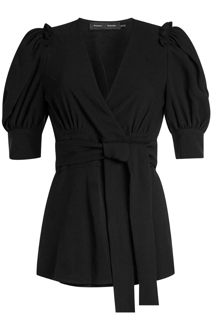 Proenza Schouler Proenza Schouler Puff Sleeve Wrap Top