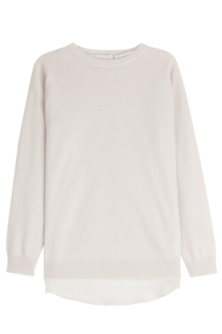Brunello Cucinelli Brunello Cucinelli Cashmere And Silk Pullover - None