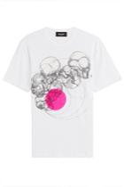 Dsquared2 Dsquared2 Cotton T-shirt With Skull Print - White