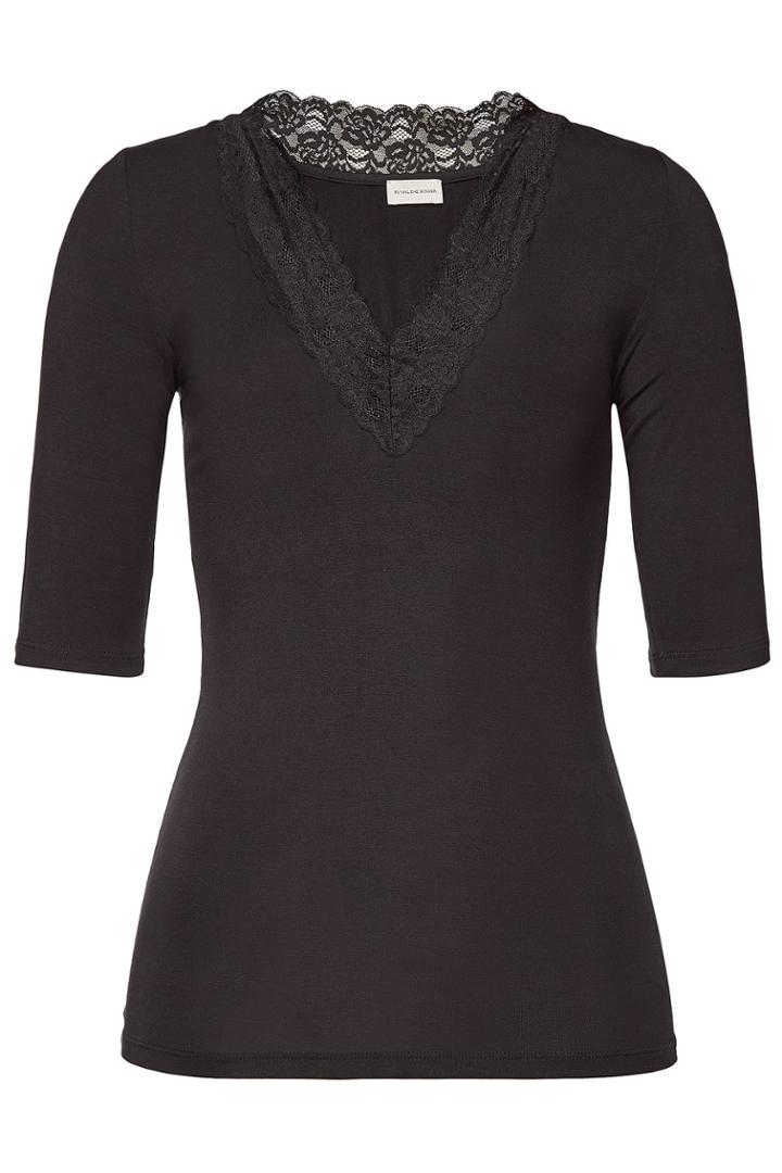 By Malene Birger By Malene Birger Emmy T-shirt With Lace