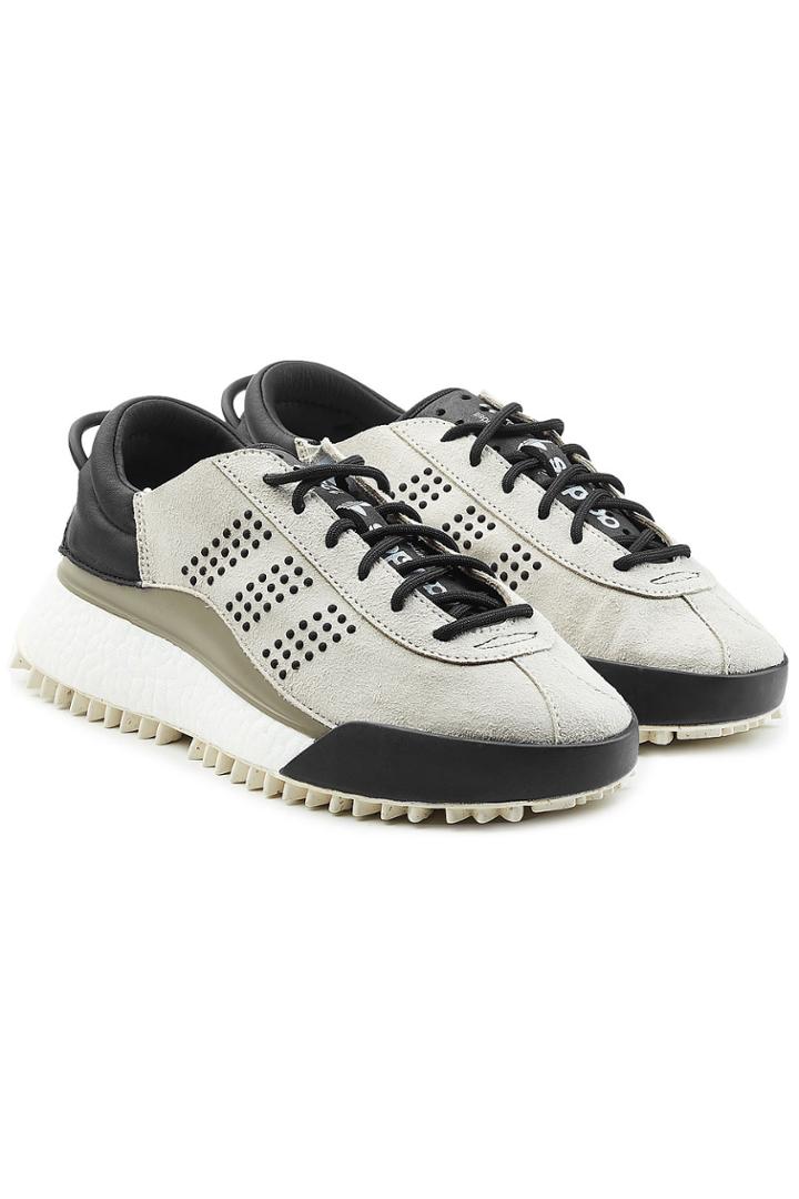 Adidas Originals By Alexander Wang Adidas Originals By Alexander Wang Hike Low Top Sneakers With Leather And Suede