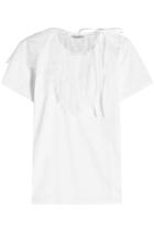 Nina Ricci Nina Ricci Top With Lace And Self-tie Bow