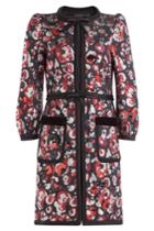 Marc Jacobs Marc Jacobs Printed Coat With Sequins - Multicolored