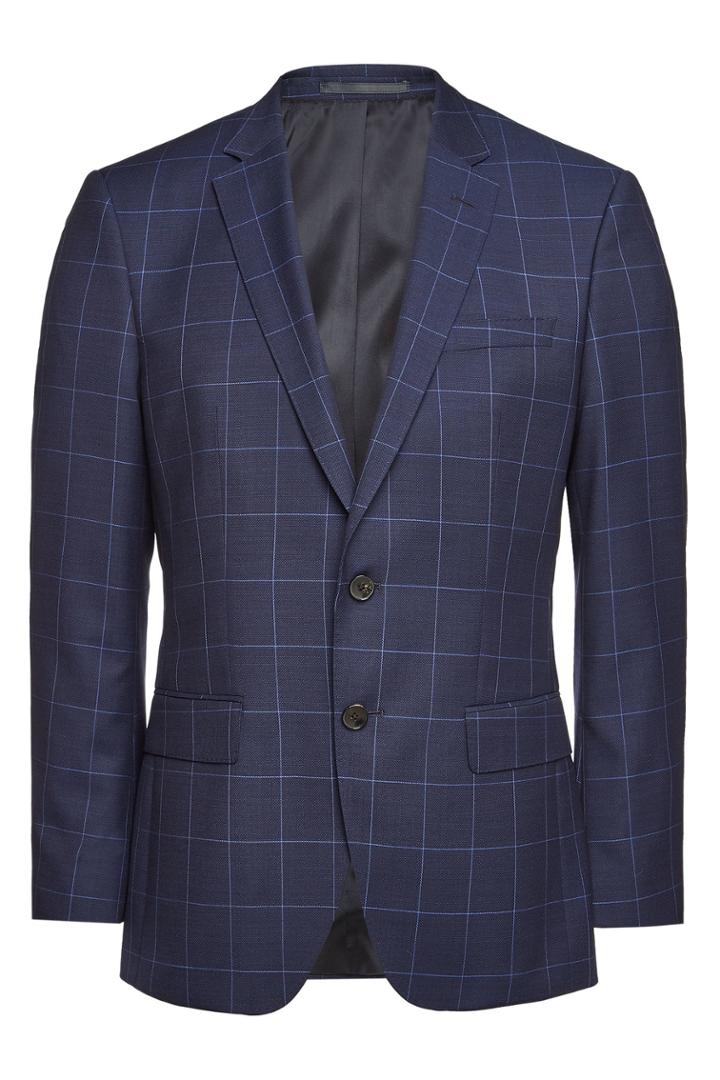 Boss Boss Huge Checked Wool Blazer