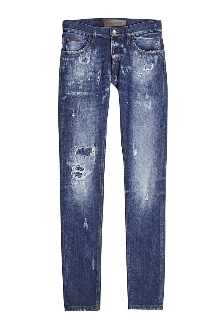 Dolce & Gabbana Dolce & Gabbana Distressed Skinny Jeans