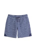 Kenzo Kenzo Striped Cotton Shorts - Blue