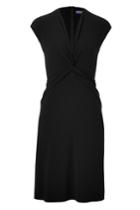 Ralph Lauren Collection Ralph Lauren Collection Stretch Wool Dress - Black