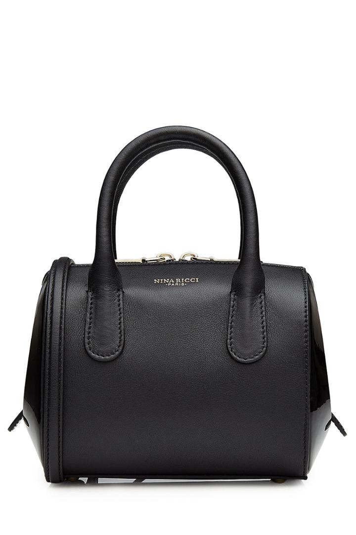 Nina Ricci Nina Ricci Small Leather Tote - Black