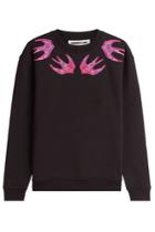 Mcq Alexander Mcqueen Mcq Alexander Mcqueen Cotton Sweatshirt With Beaded Sparrow Embellishment