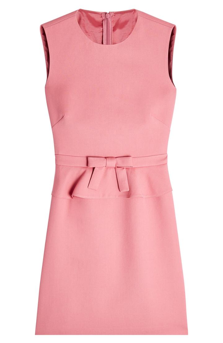 R.e.d. Valentino R.e.d. Valentino Shift Dress With Cotton