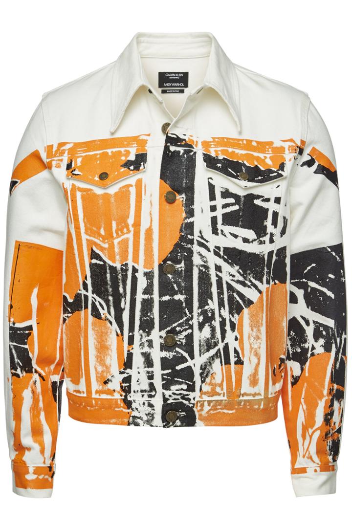 Calvin Klein 205w39nyc Calvin Klein 205w39nyc X Andy Warhol Printed Denim Jacket