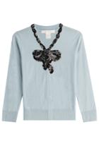 Marc Jacobs Marc Jacobs Wool Cardigan With Sequins - Blue