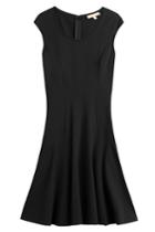 Michael Kors Collection Michael Kors Collection Flared Jersey Dress - Black