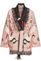 Alanui Alanui Lucky Charm Cashmere Cardigan With Belt
