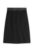 Barbara Bui Barbara Bui Skirt With Leather Waistband - None