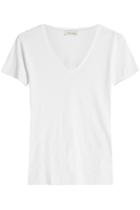 American Vintage American Vintage V-neck T-shirt With Cotton