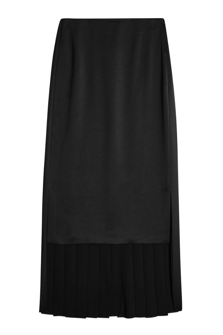 Maison Margiela Maison Margiela High-low Skirt With Pleats
