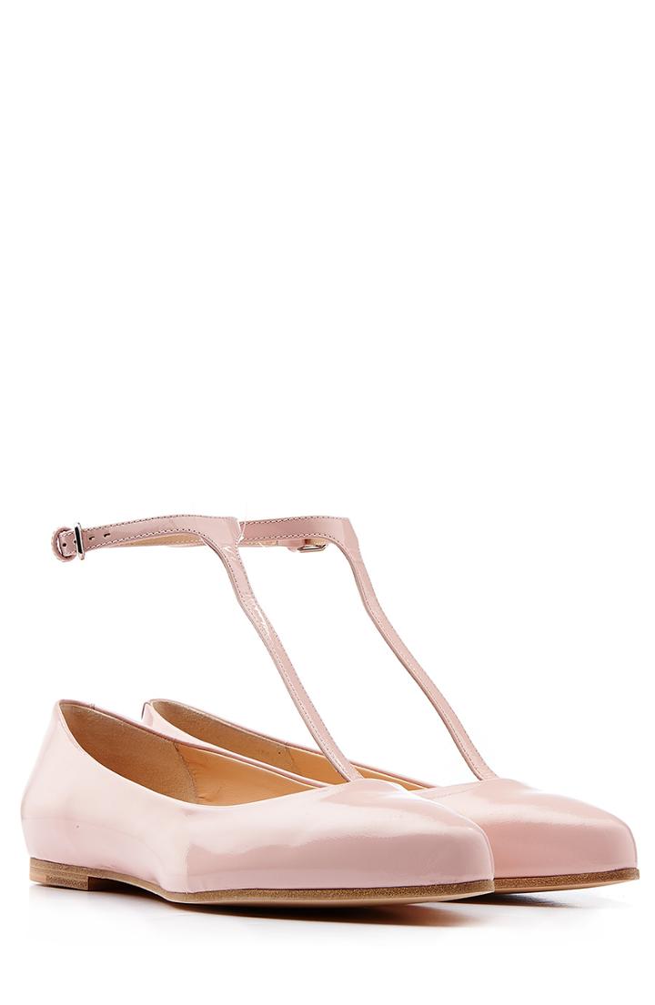 Jil Sander Patent Leather Ballerinas