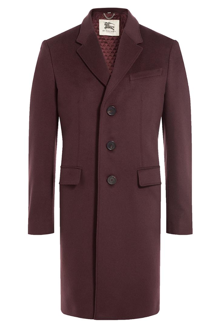 Burberry London Burberry London Virgin Wool Coat - Red