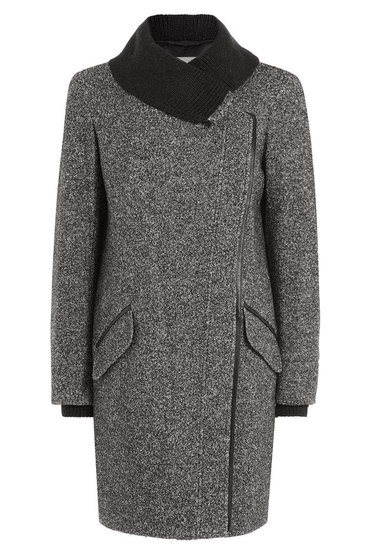 Vince Vince Wool-cotton Blend Coat