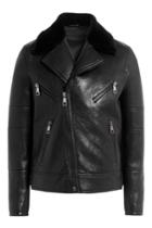 Neil Barrett Neil Barrett Leather Biker Jacket - Black