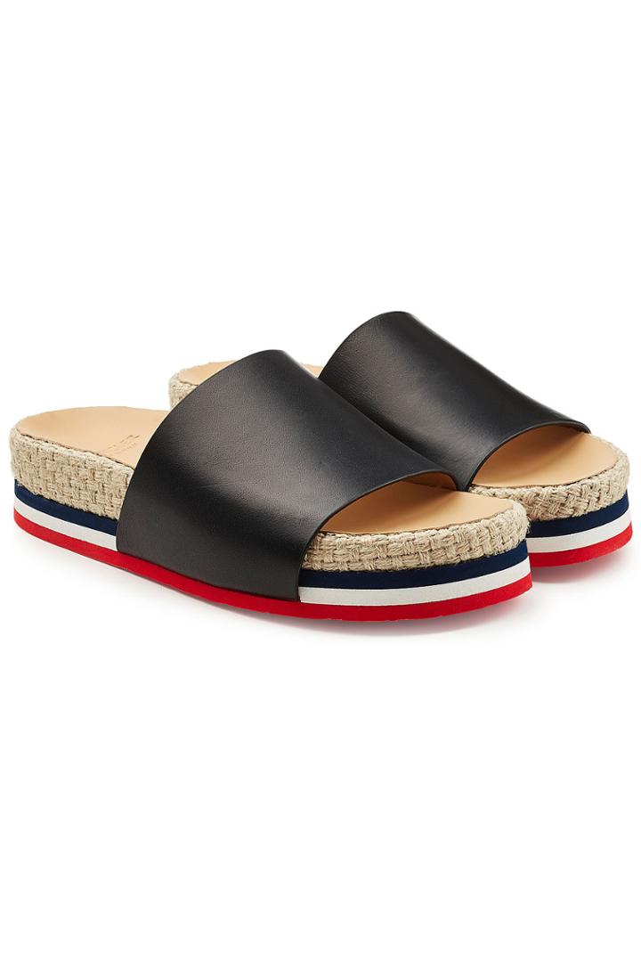Moncler Moncler Evelyne Leather Sandals