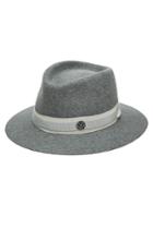 Maison Michel Maison Michel Andre Rabbit Felt Hat - Grey