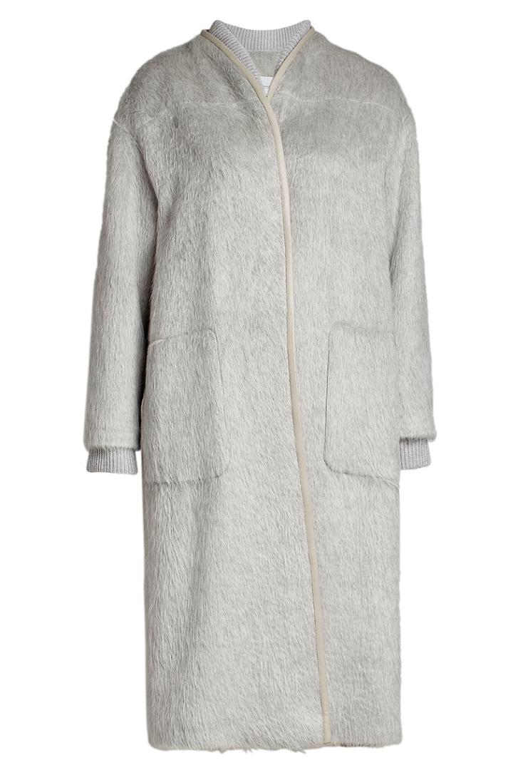 Agnona Agnona Coat With Alpaca And Wool