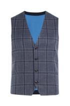 Etro Etro Plaid Vest - Blue