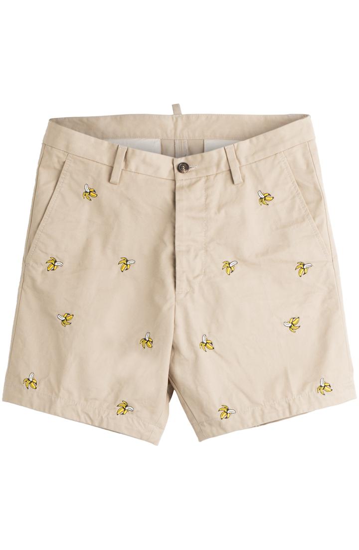 Dsquared2 Printed Cotton Shorts