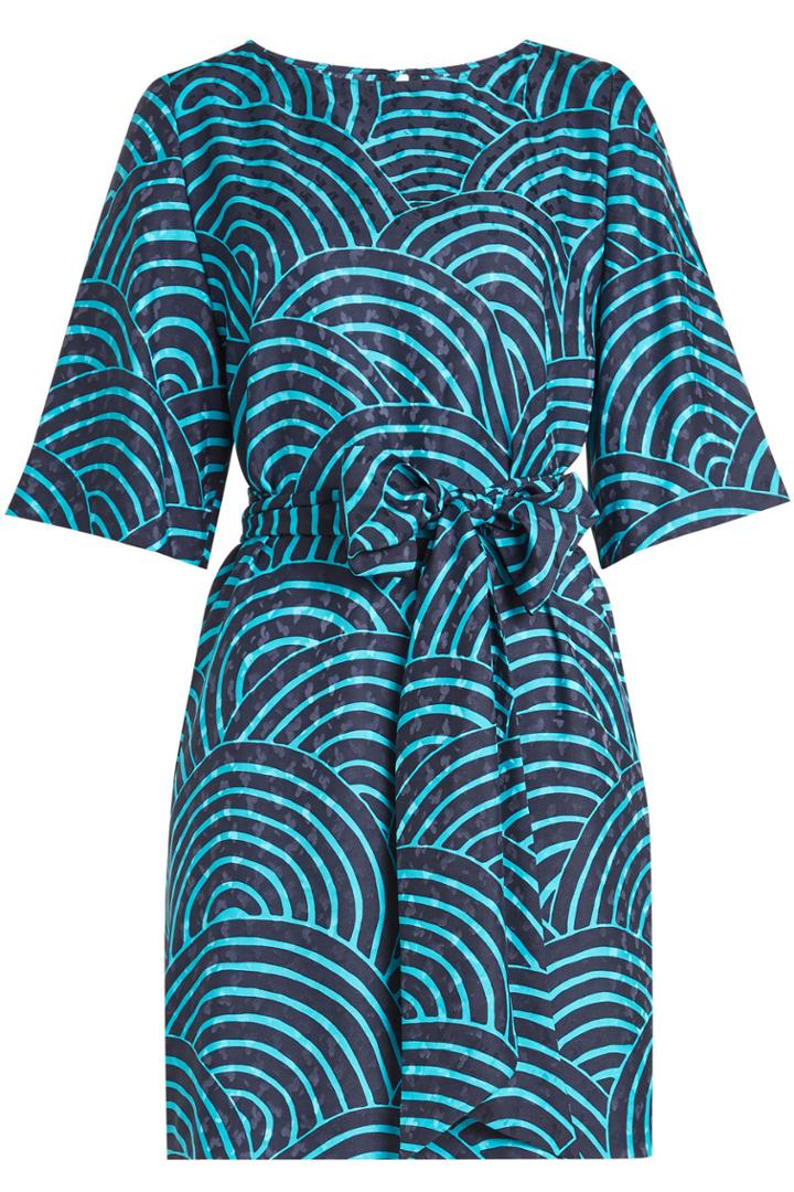 Vanessa Seward Vanessa Seward Printed Silk Jacquard Mini Dress