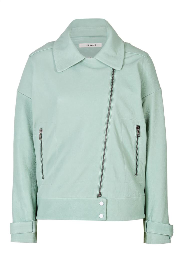 J Brand J Brand Leather Jacket - Multicolored