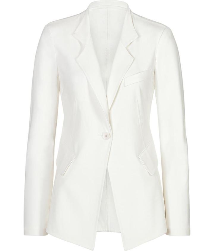 Donna Karan One Button Blazer