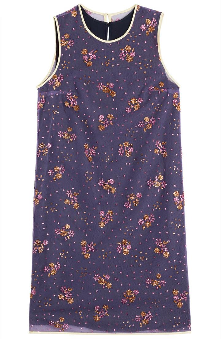 Mary Katrantzou Shift Dress With Glitter