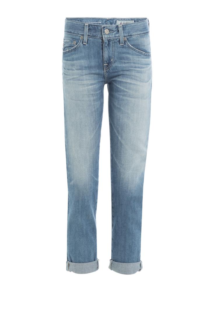 Ag Adriano Goldschmied Ag Adriano Goldschmied Ex-boyfriend Cuffed Jeans - Blue
